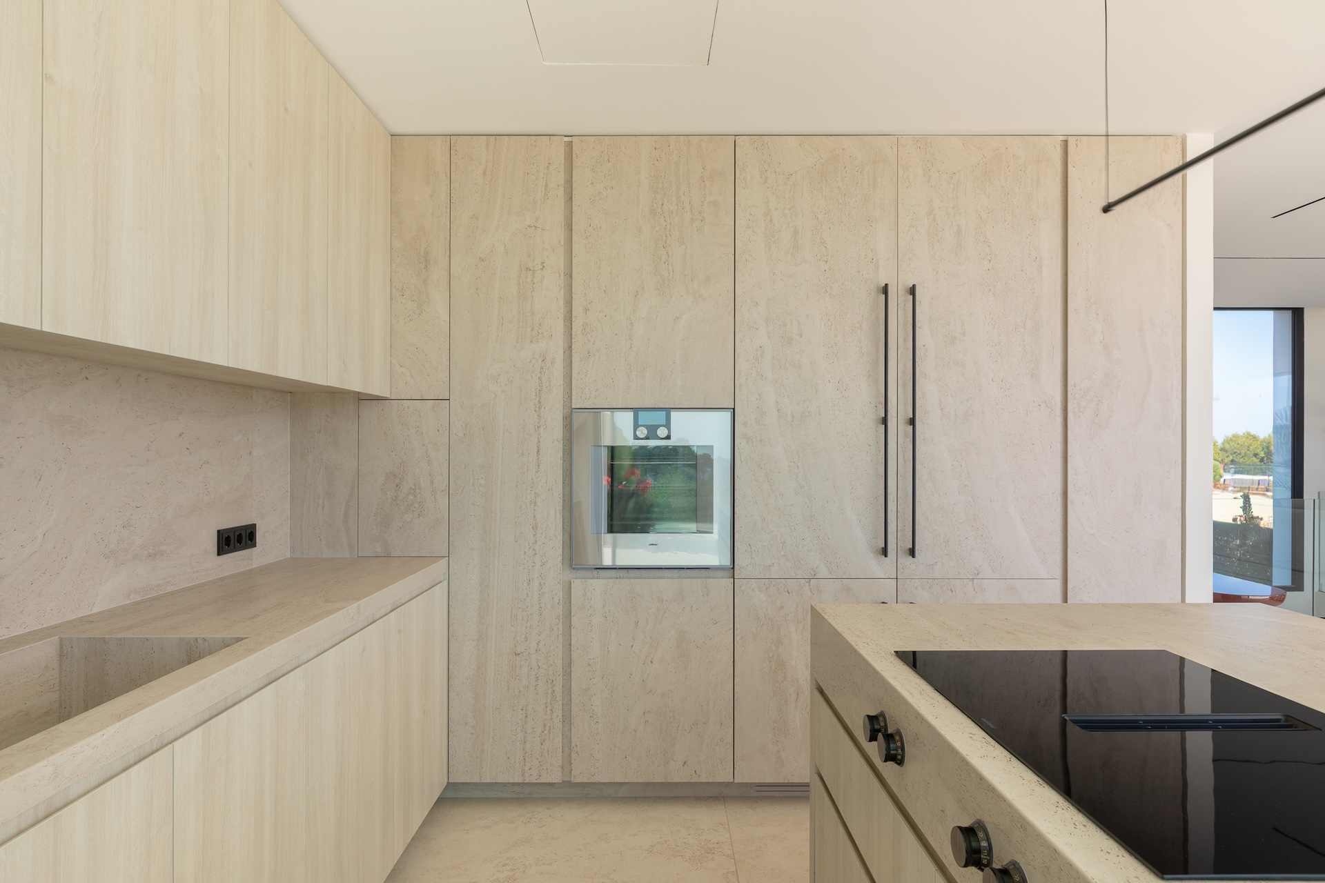 Resa Estates for sale Ibiza Vlla Aixa te koop sale lift sea views kitchen 2.jpg